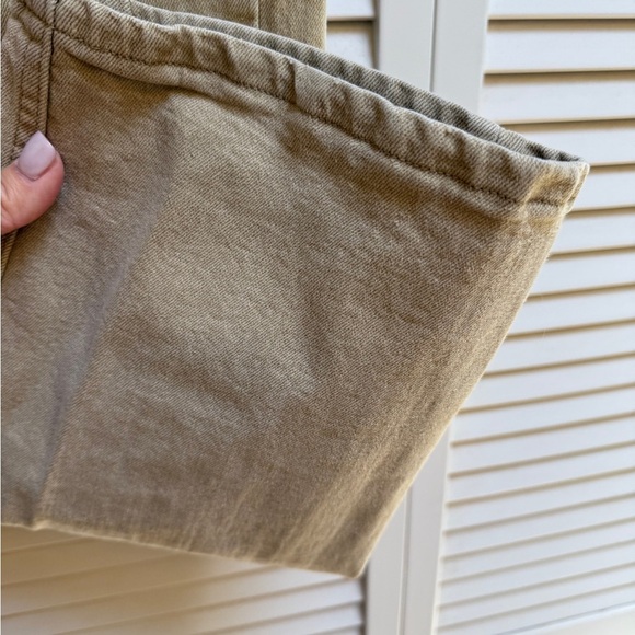 Wrangler Tan Straight Fit Jeans Lightweight Denim Men’s Sz 38x30 - Picture 6 of 13